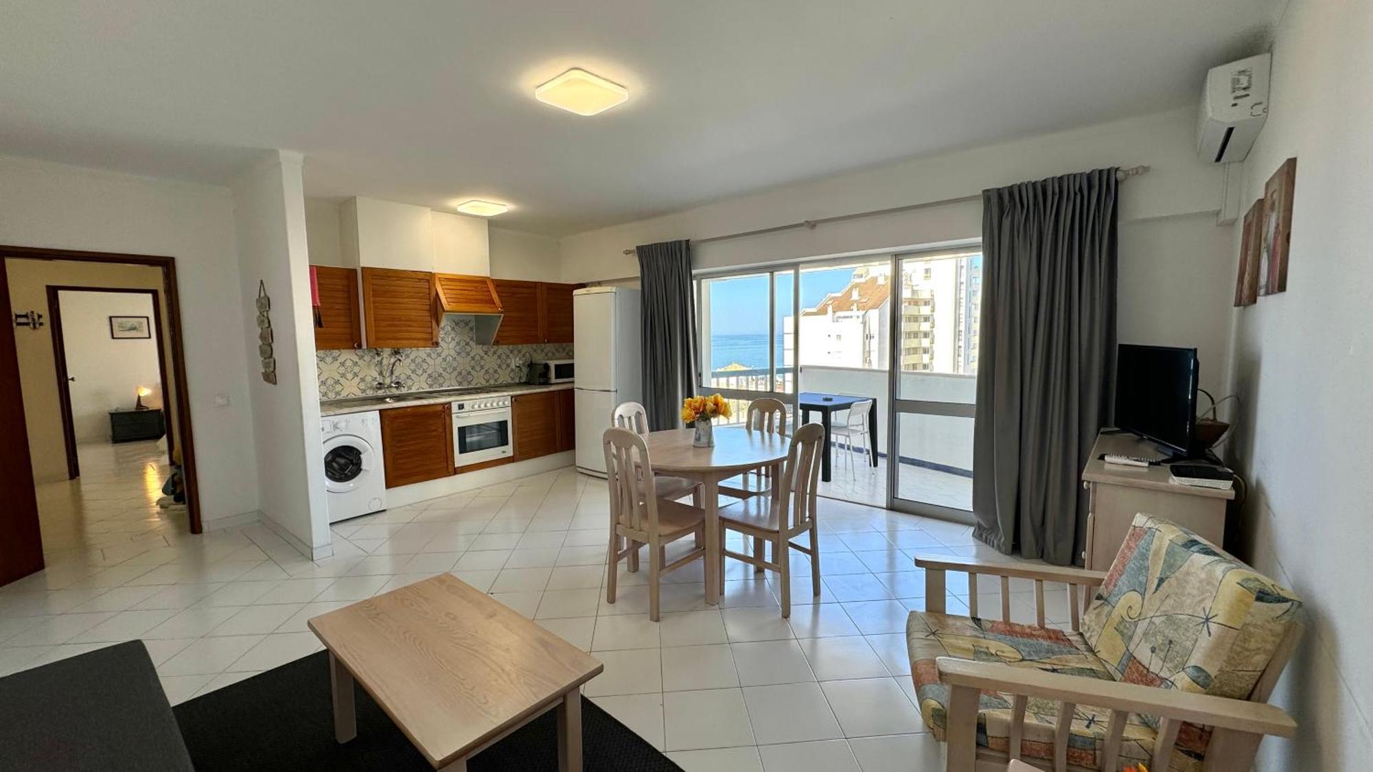 Praia Da Rocha, 605 Concorde, Charming Apartment With Sea View, Internet And Parking, By Ig Portimão Exteriör bild
